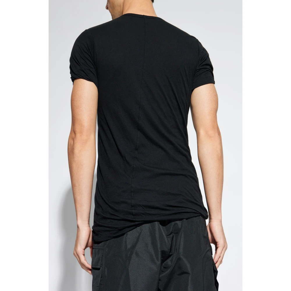 Rick Owens Double T-Shirt Black Heren