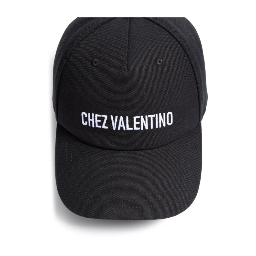 Valentino Garavani Zwarte Hoed voor Heren Accessoires Black Heren