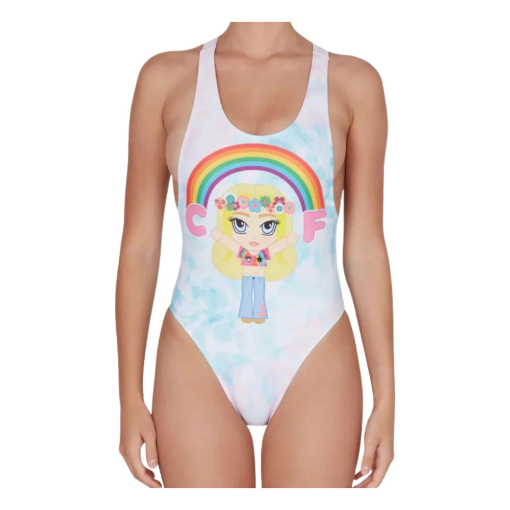 Chiara Ferragni Collection Olympische Zeekleding MultiColour Multicolor Dames