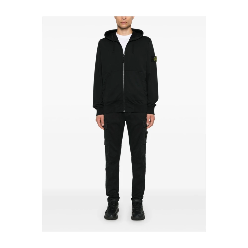 Stone Island Zwarte Sweater Herenkleding Black Heren