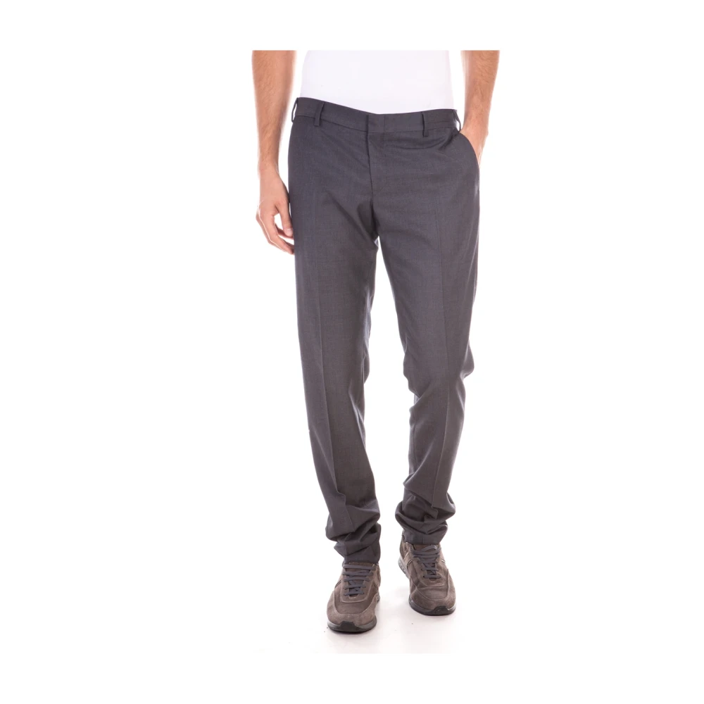 Daniele Alessandrini Gray Suit Trousers, Male, Xl, Jeans Trouser