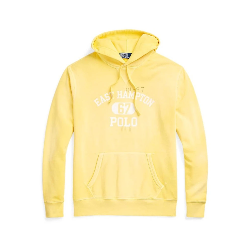 Ralph Lauren Hoodie T-shirt Yellow Heren