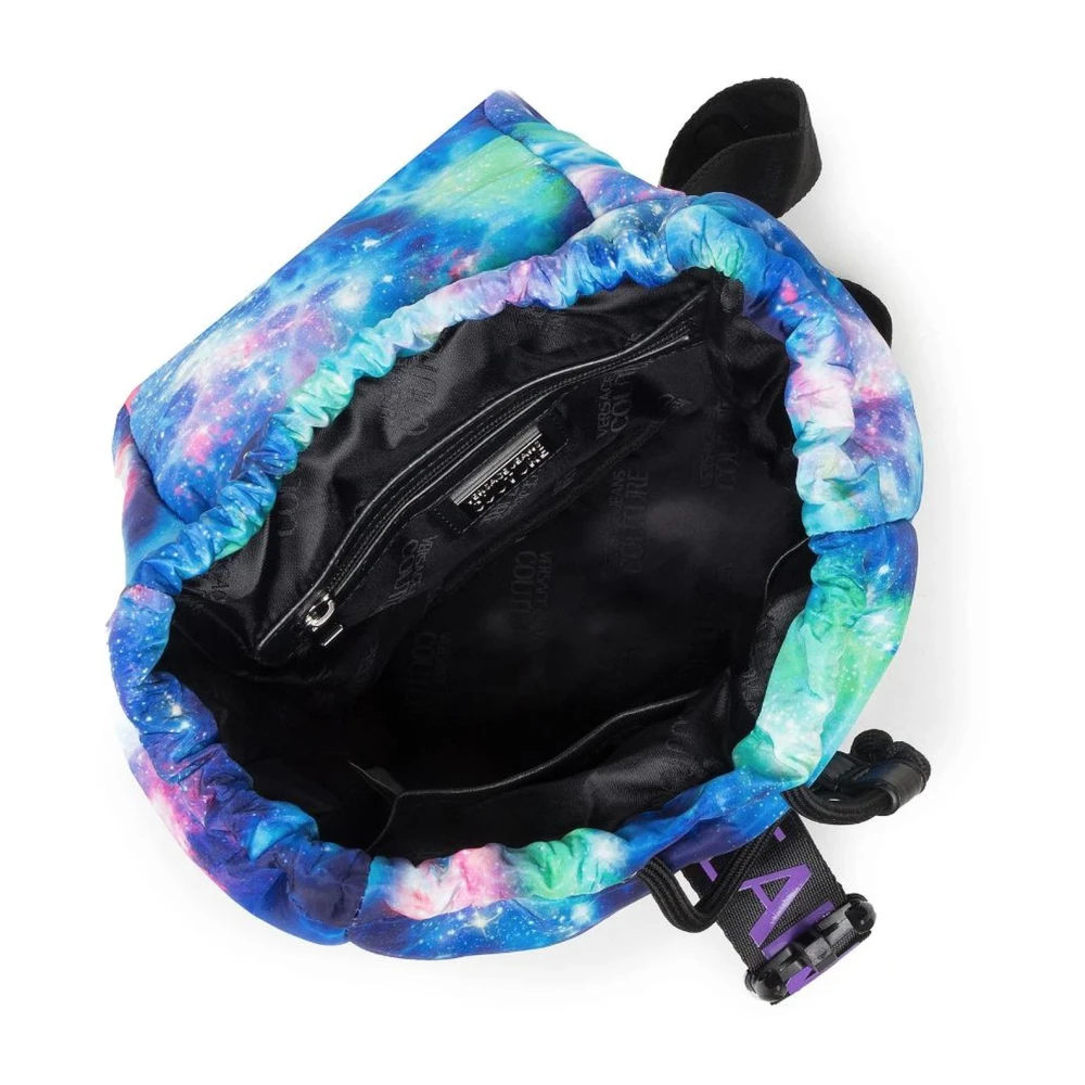 Versace Jeans Couture Ruimte-Thema Nylon Rugzak Multicolor Dames