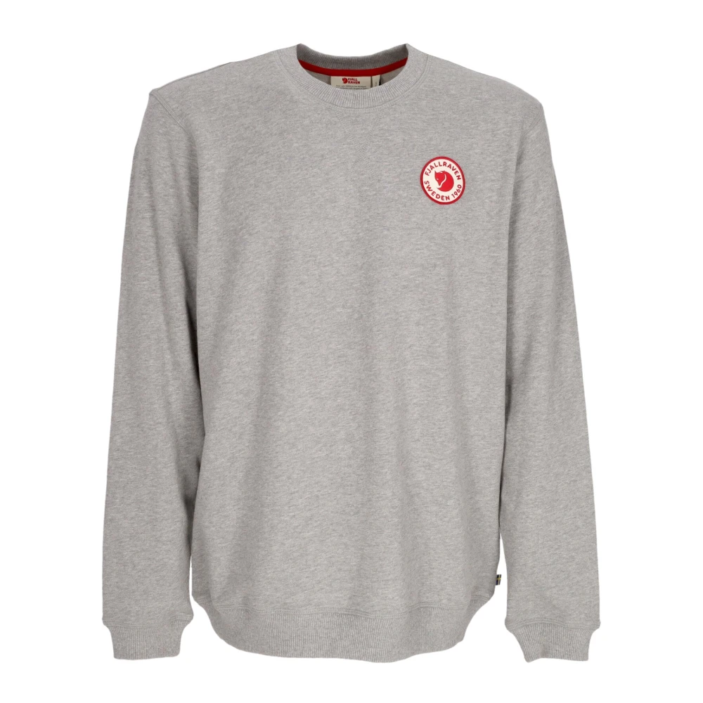 Fjällräven , Sweatshirts, Male, Gray, M, 1960 Logo Crewneck Sweatshirt Gray