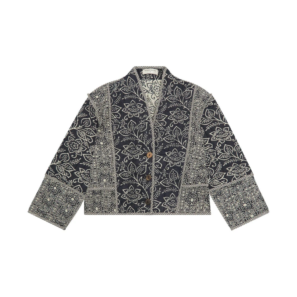 Maison Hotel Luana Stijlvolle Jas Black Dames