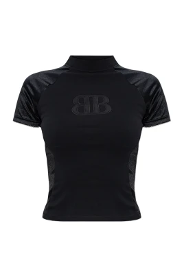 Top med broderad logotyp