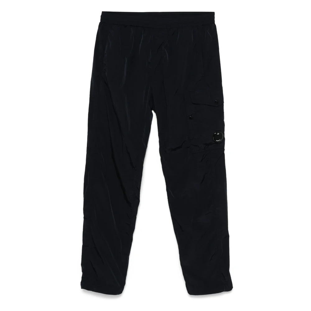 C.P. Company Blauwe Cargo Broek met Verstelbare Taille Blue Heren