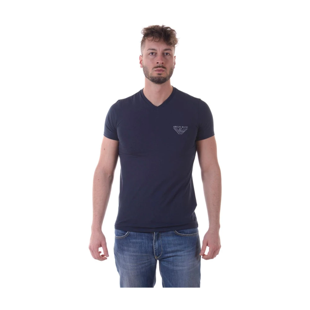 Armani Jeans Hombre Azul Camisetas, Talla: S