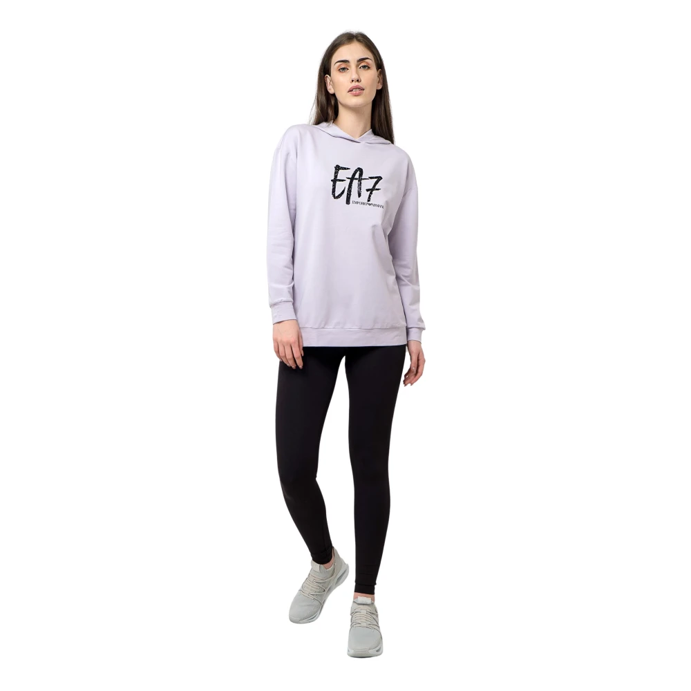 Emporio Armani EA7 Oversized hoodie en aansluitende broek set Multicolor Dames