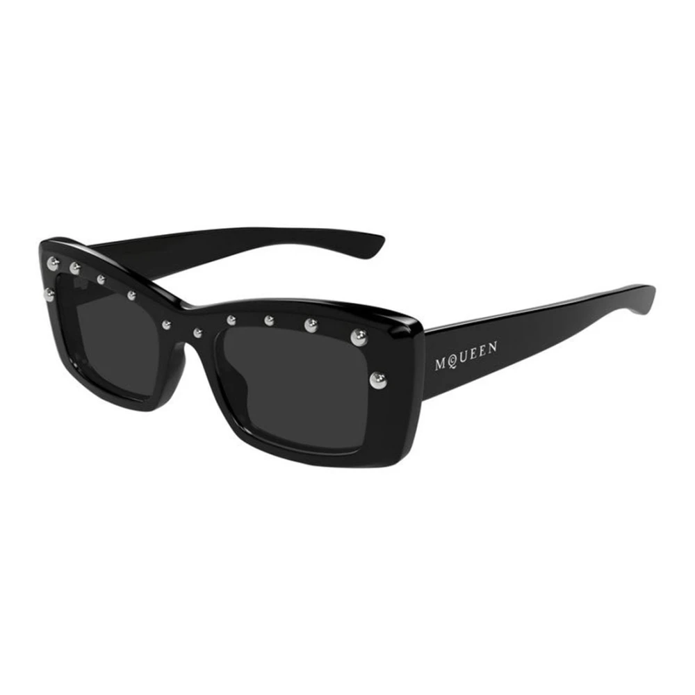 Alexander Mcqueen Women's Black Butterfly Sunglasses