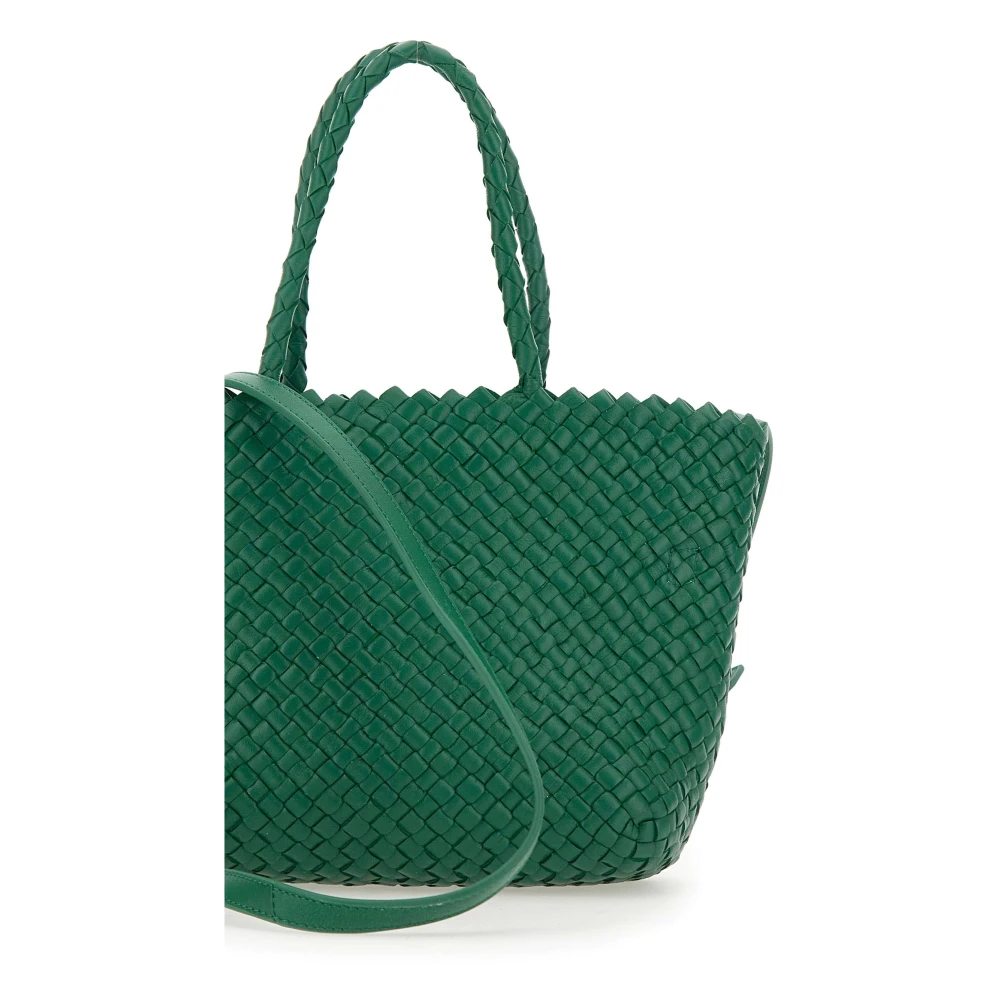 Dragon Diffusion Groene geweven handtas met Pochette Green Dames