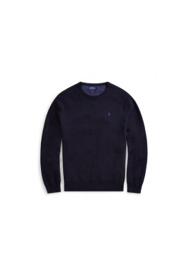 navy-heather-pima-cotton-round-neck-sweater