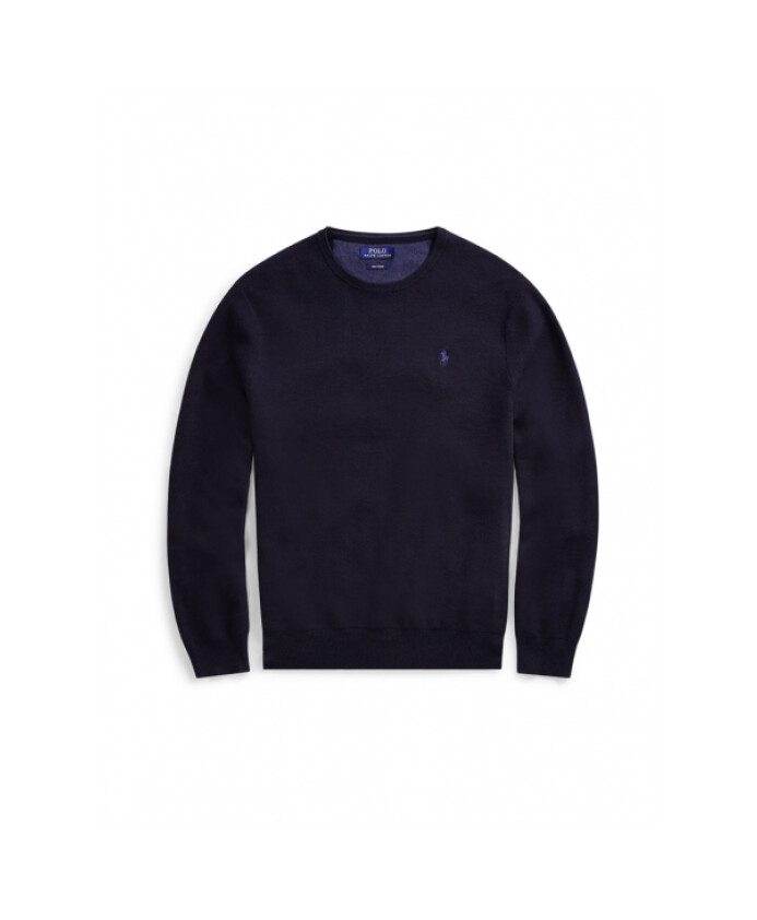 navy-heather-pima-cotton-round-neck-sweater