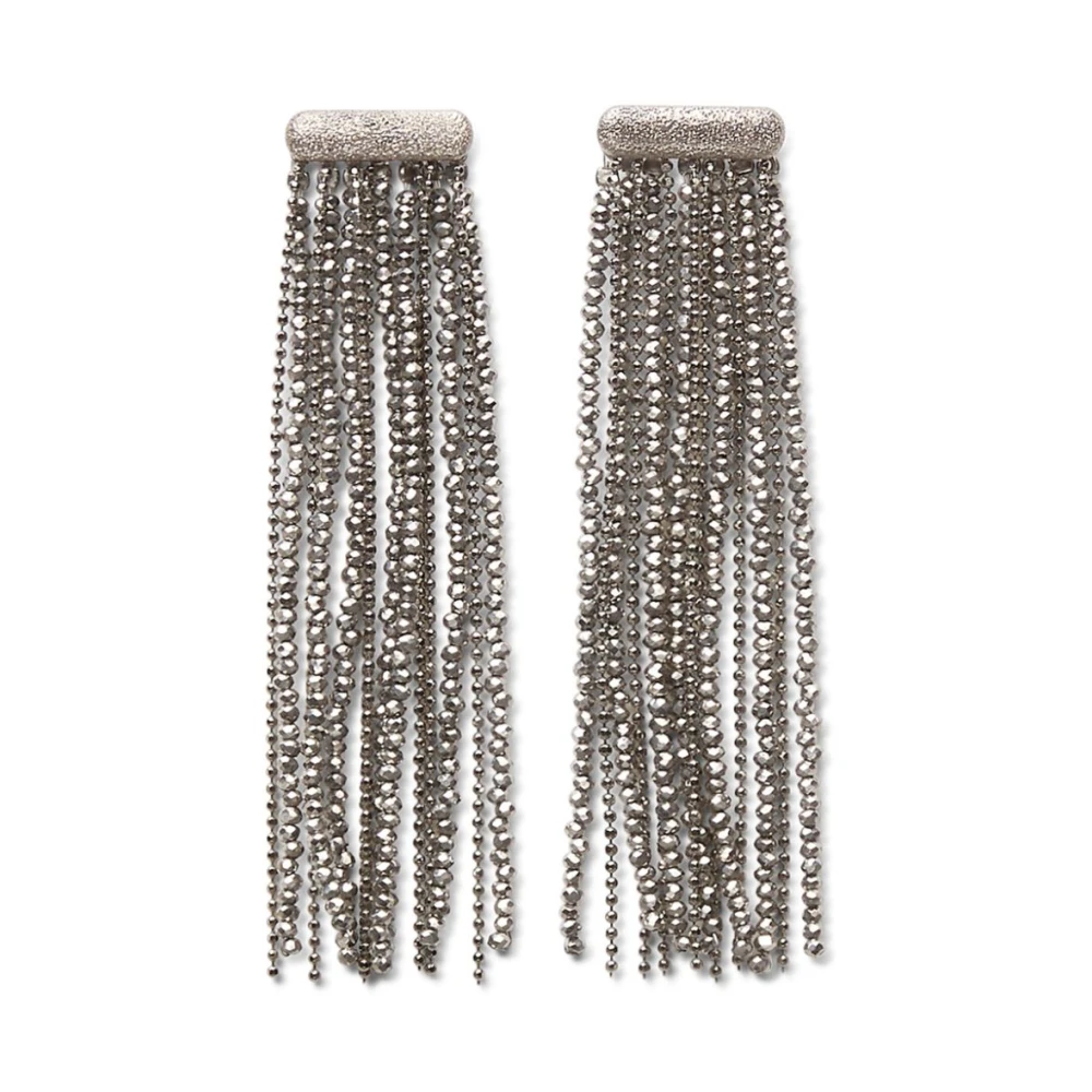 Accessories > Jewellery > Earrings - - Brunello Cucinelli - Modalova