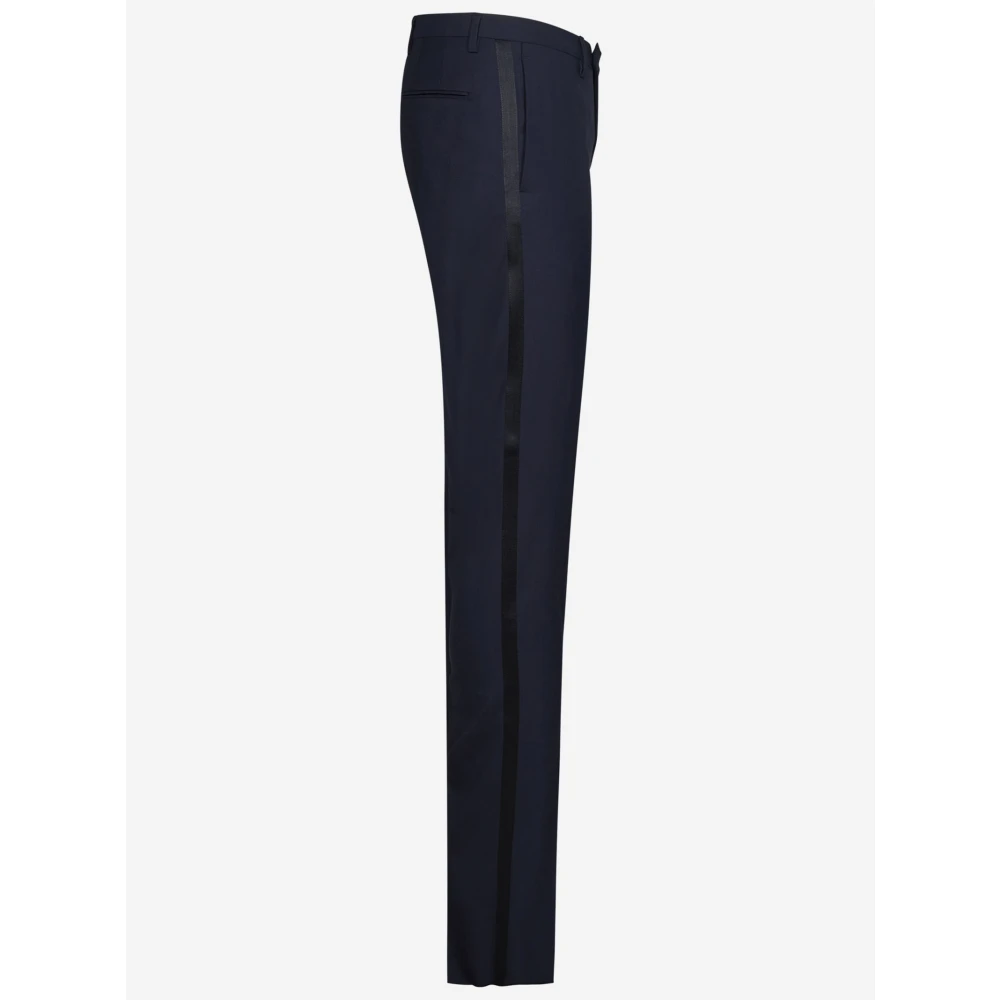 Boglioli Blauwe Single-Breasted Blazer en Broek Blue Heren