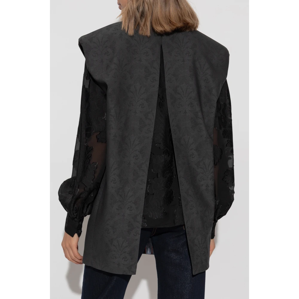 ETRO Loszittend vest Black Dames