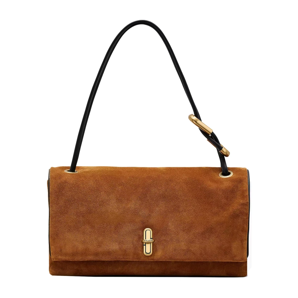 Marc Jacobs Women's Orange Suede Dual Shoulder Bag