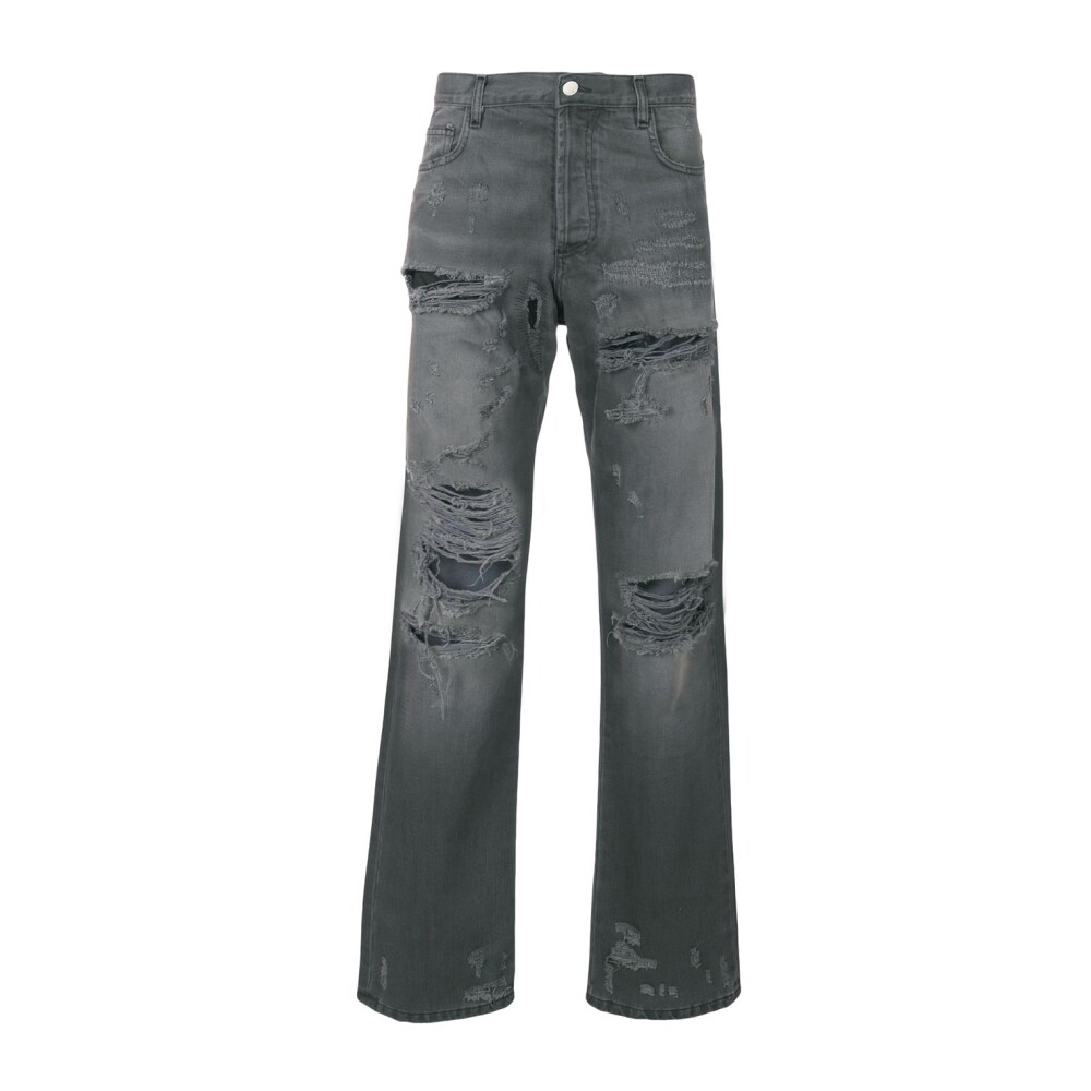【NOICE】 M DESTROYED STRAIGHT JEANS / 追跡付 The Mid Rise Dazzler Flood - Not Today Satan | MOTHER DENIM