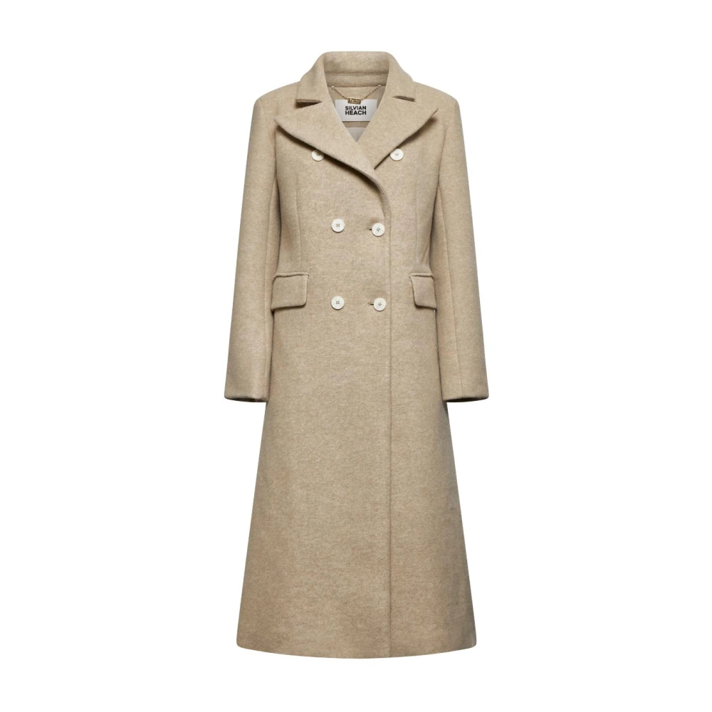 Silvian Heach Donna Beige Cappotti, 2XS, New,