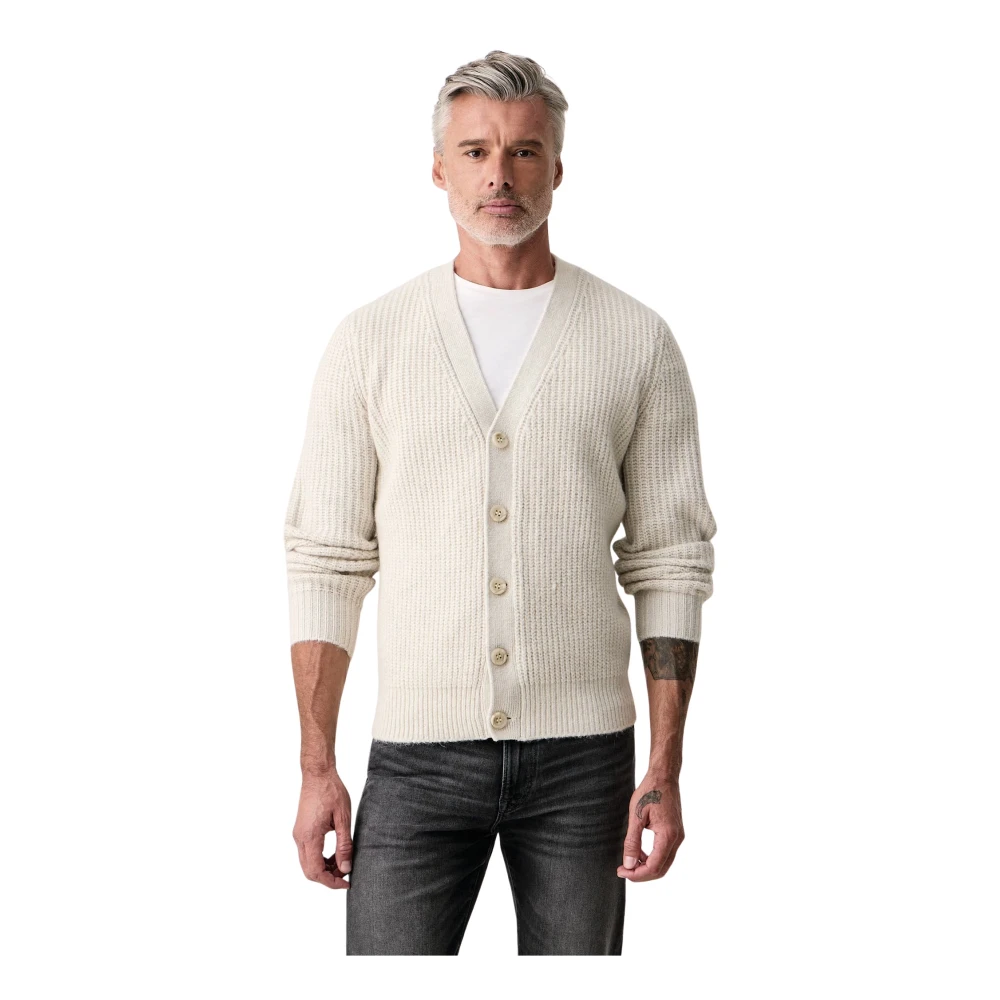 Guess Beige Strickjacke Nicholas Furry - Bild 2