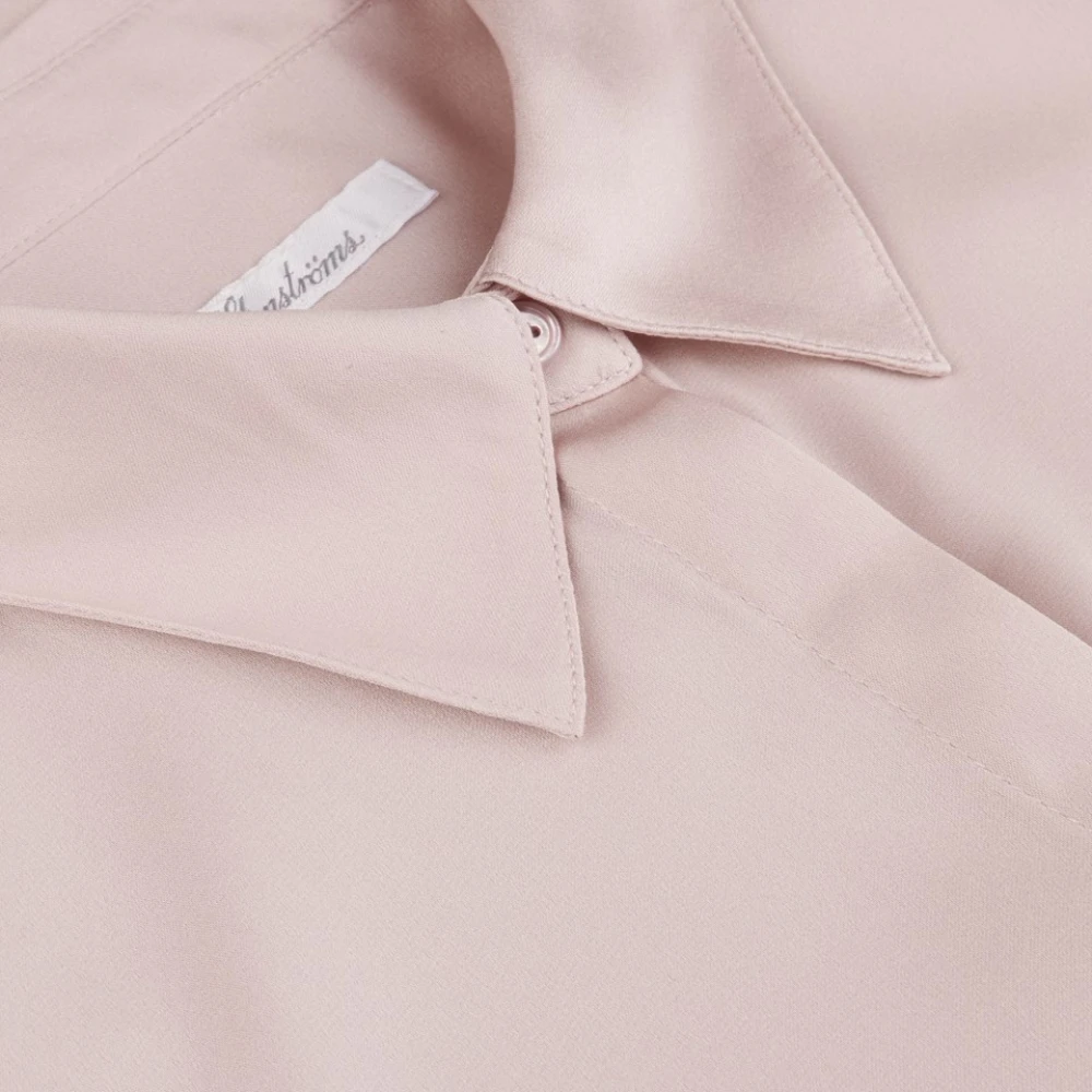 Stenströms Susan Lichtroze Zijden Overhemd Pink Dames