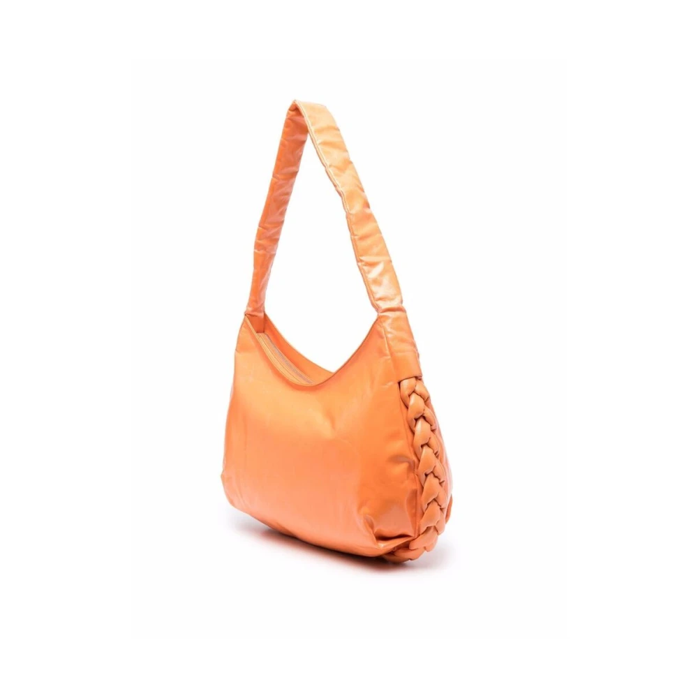 Hereu Bruine Espiga Schoudertas Orange Dames