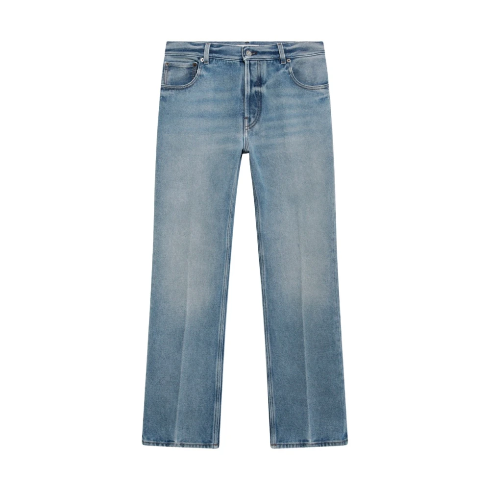 Miu Miu , Straight Fit Jeans, Female, Blue, W26, Straight Jeans