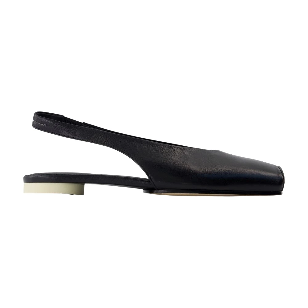 Mm6 Maison Margiela Women's Black Anatomic Ballerina