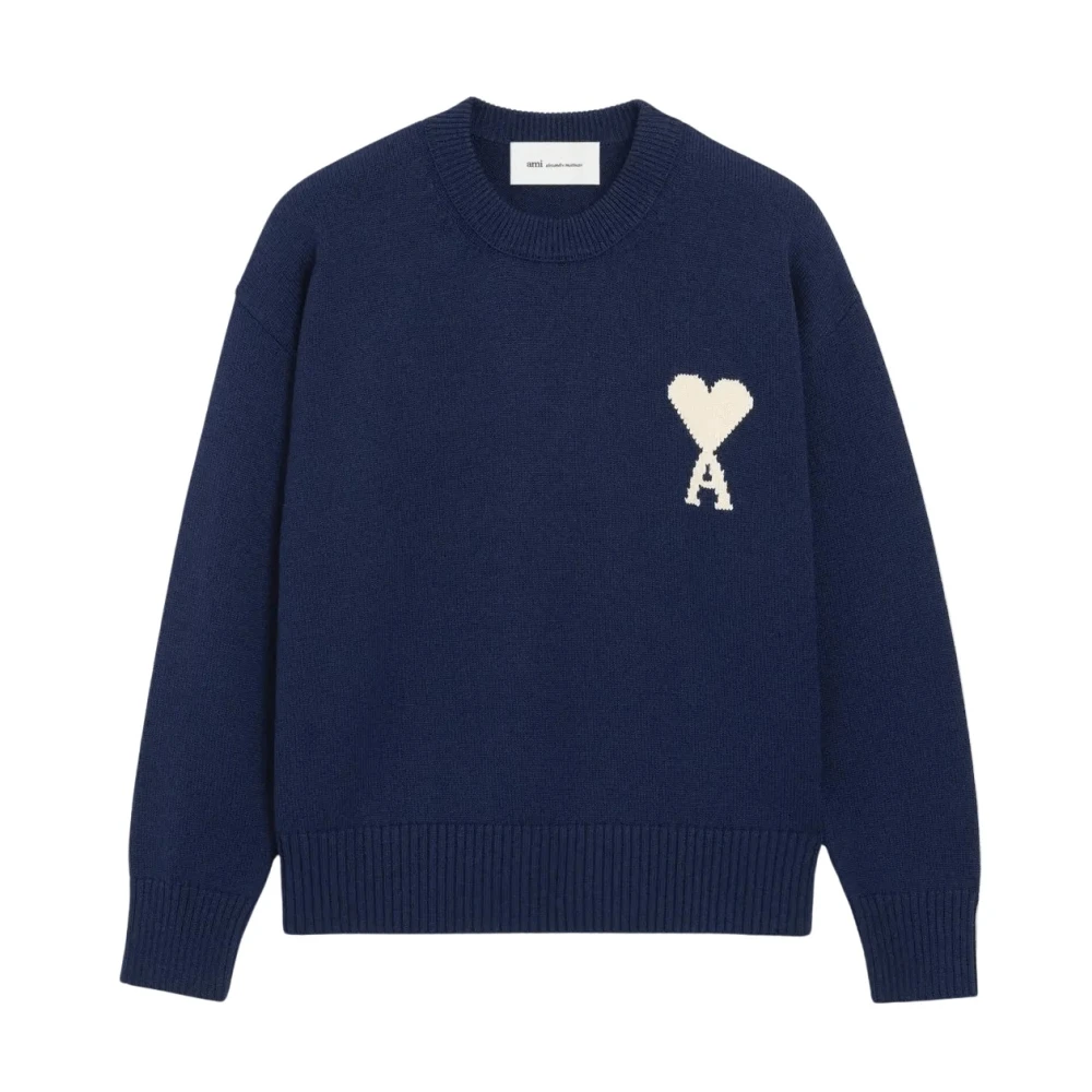 Ami Paris Blå Adc Sweater