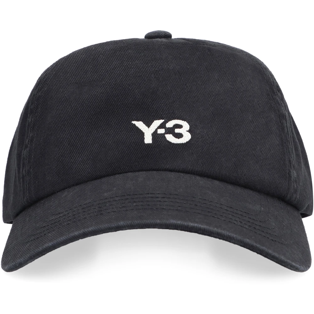 Y-3 Dad Logo Baseball Cap Black Unisex