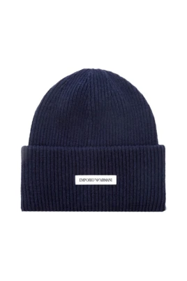 Blå Hattar & Beanies av Armani