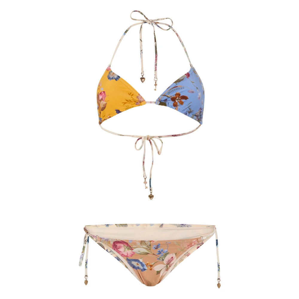 Zimmermann Women's Patience Spliced Tri Bikini