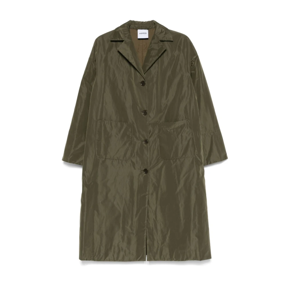 Coats > Single-Breasted Coats - - Aspesi - Modalova