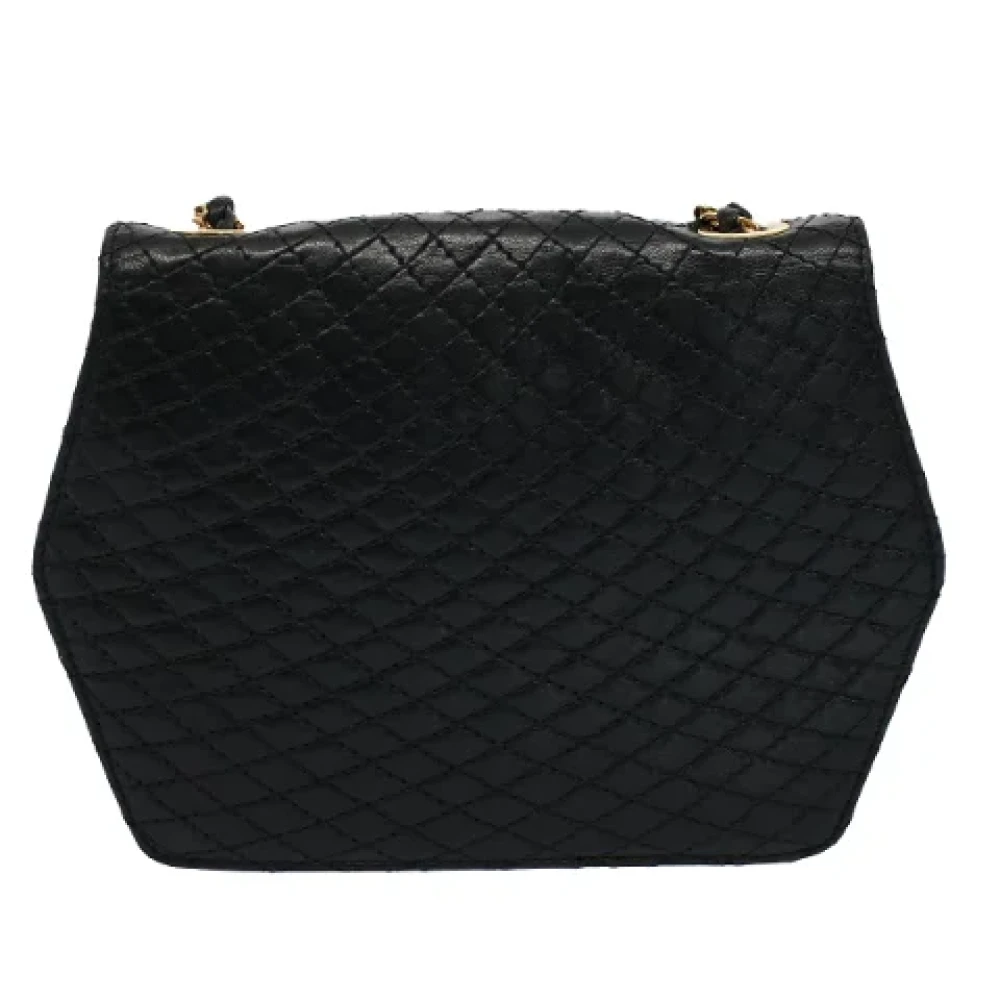 Bally Pre-owned Leather shoulder-bags Black Dames