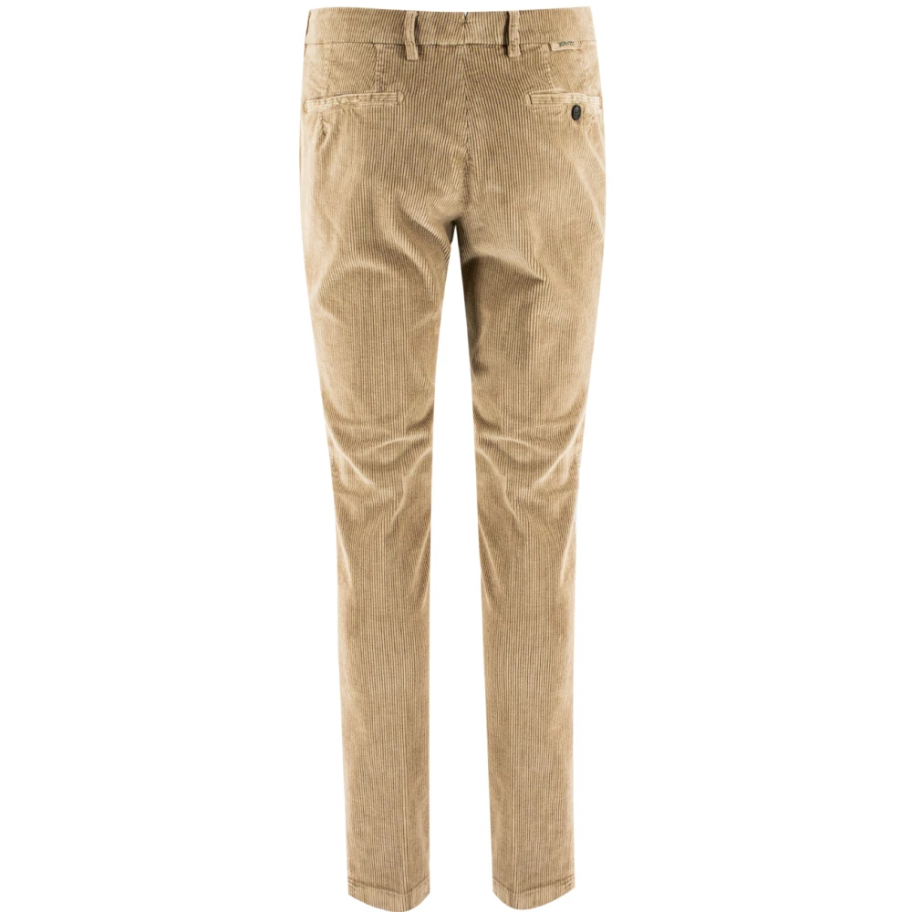 Berwich Stijlvolle Herenbroek Brown Heren