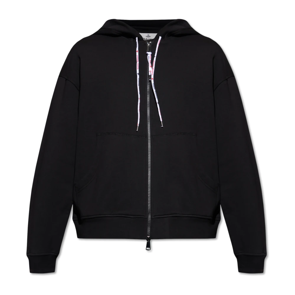 Vivienne Westwood Sweatshirt met logo Black Heren