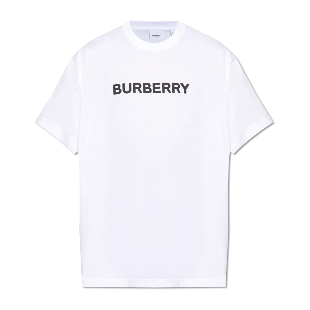 Burberry Harriston T-shirt White, Herr