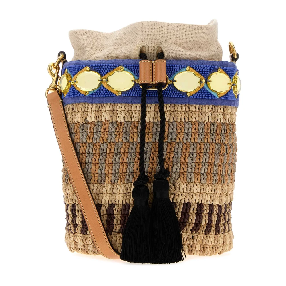 Valentino Garavani , Bucket Bags, Female, Multicolor, One Size, Vlogo Signature Bucket Bag