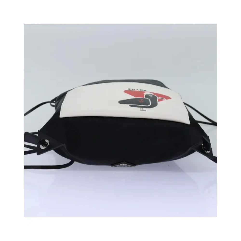 Prada Vintage Pre-owned Nylon prada-bags Black Dames
