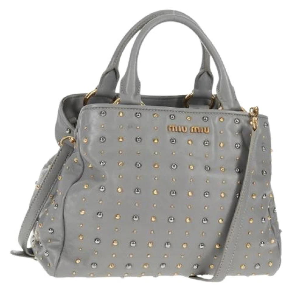 Pre-owned > Pre-owned Bags > Pre-owned Handbags - - Miu Miu Pre-owned - Modalova