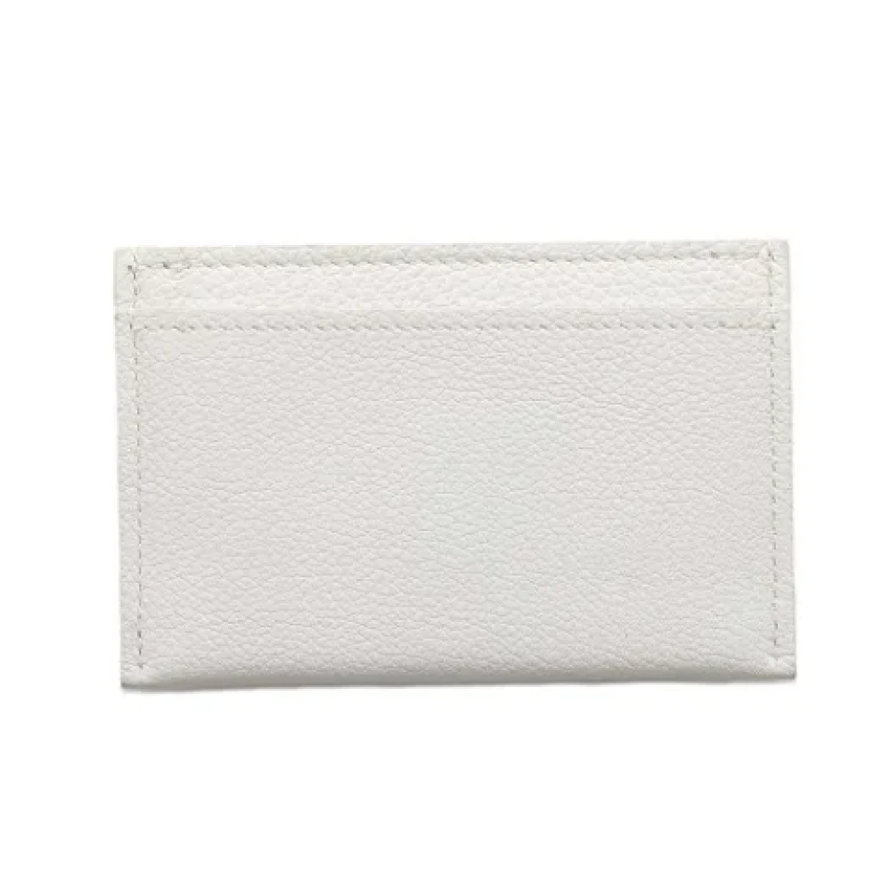 Louis Vuitton Vintage Pre-owned Leather wallets White Dames