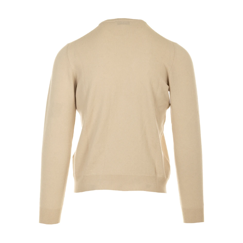 Gran Sasso Stijlvol Paricollo Mode Shirt Beige Heren
