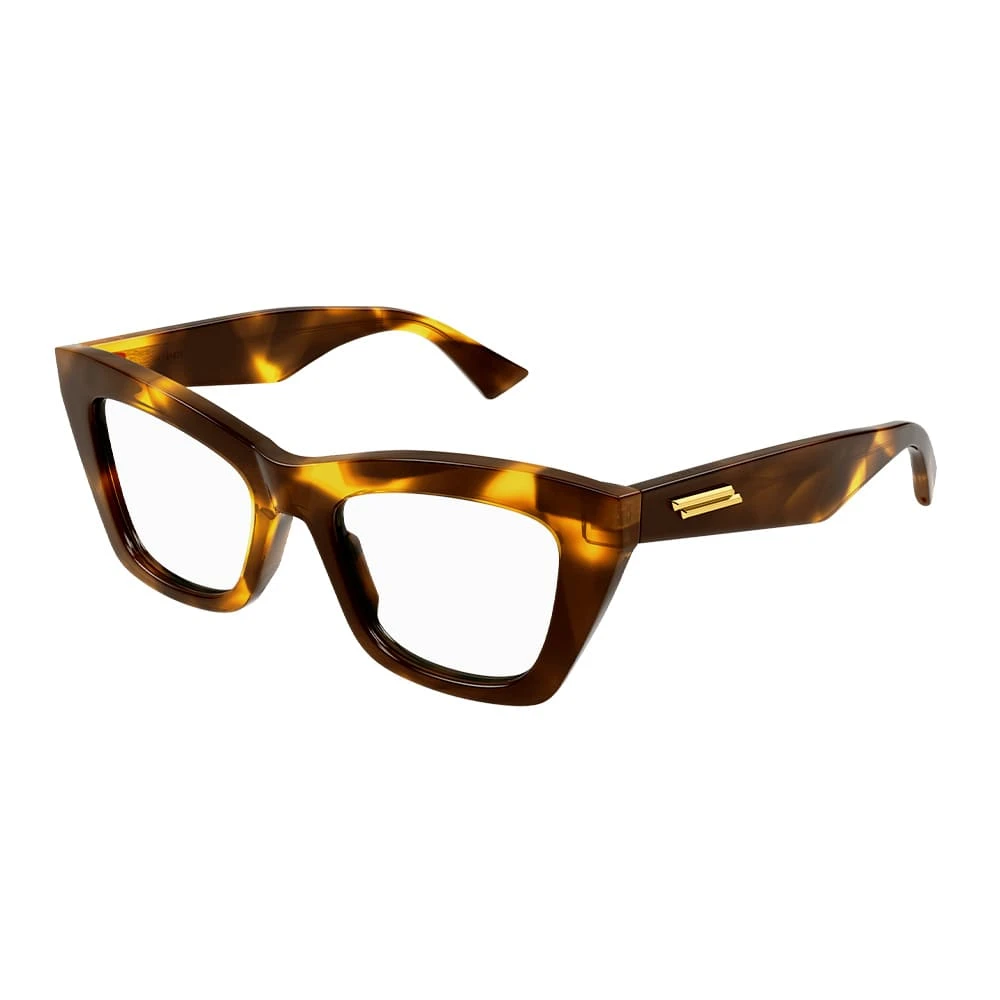 Bottega Veneta Cat-eye glasögon i havana acetat Brown, Dam