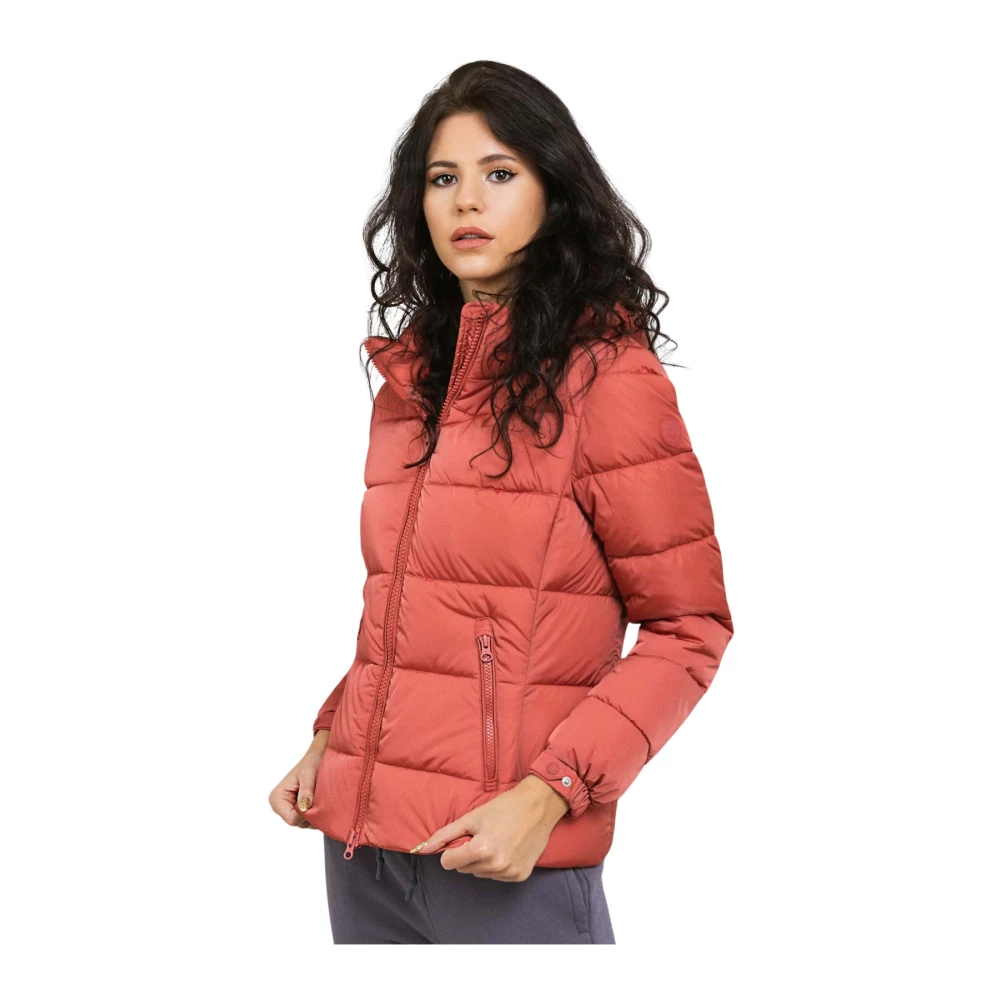 Save The Duck Damesjas Plumtech Technologie Pink Dames