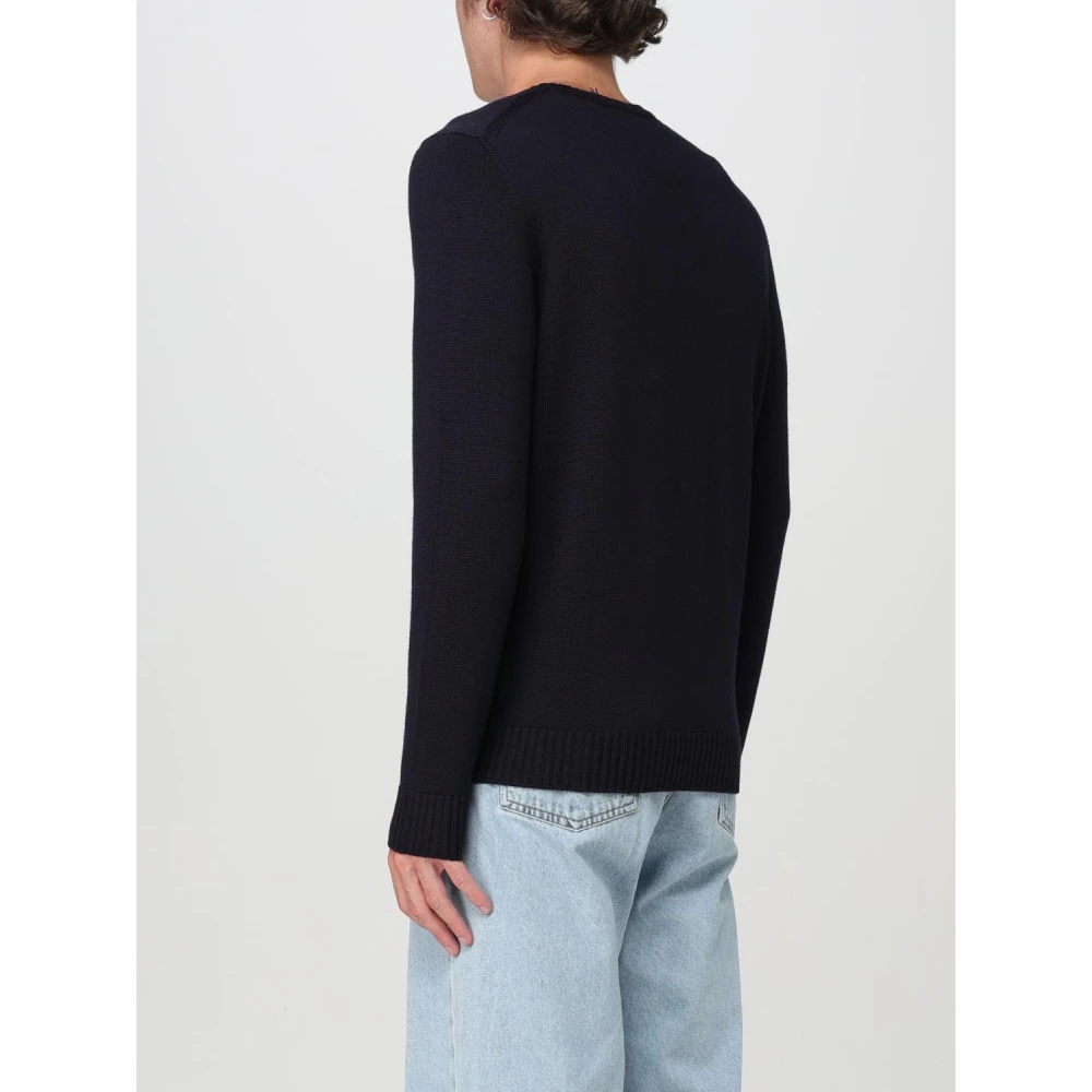 Drumohr Blauwe Sweater Collectie Blue Heren