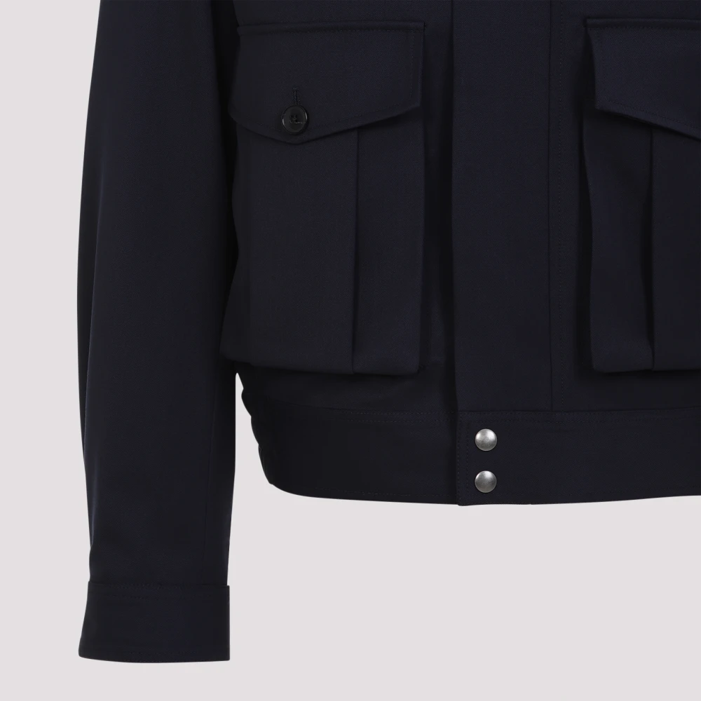 Dries Van Noten Navy Vleo Jack Blue Heren