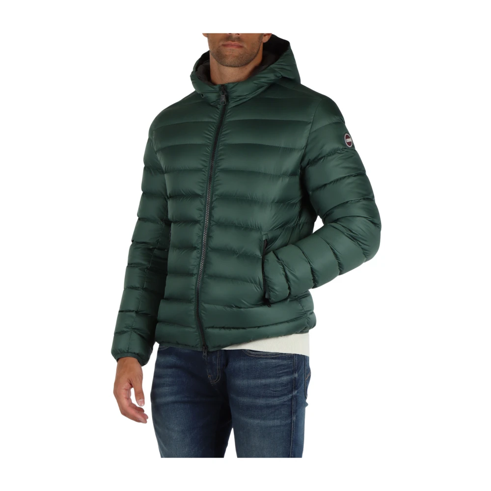 Colmar Gewatteerde Hoodiejas E-Concrete Green Heren