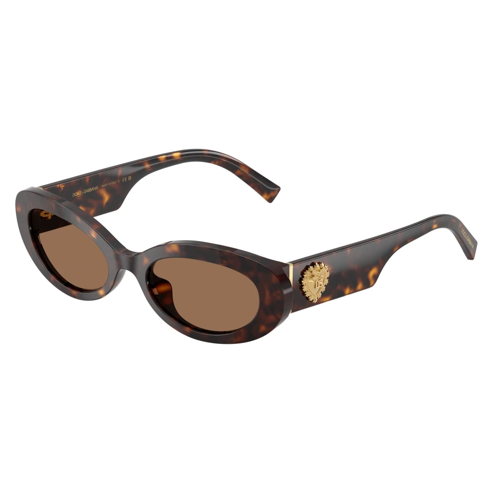 Dolce&Gabbana Woman Sunglass DG4537 - Frame color: Havana, Lens color: Dark Brown - Image 3