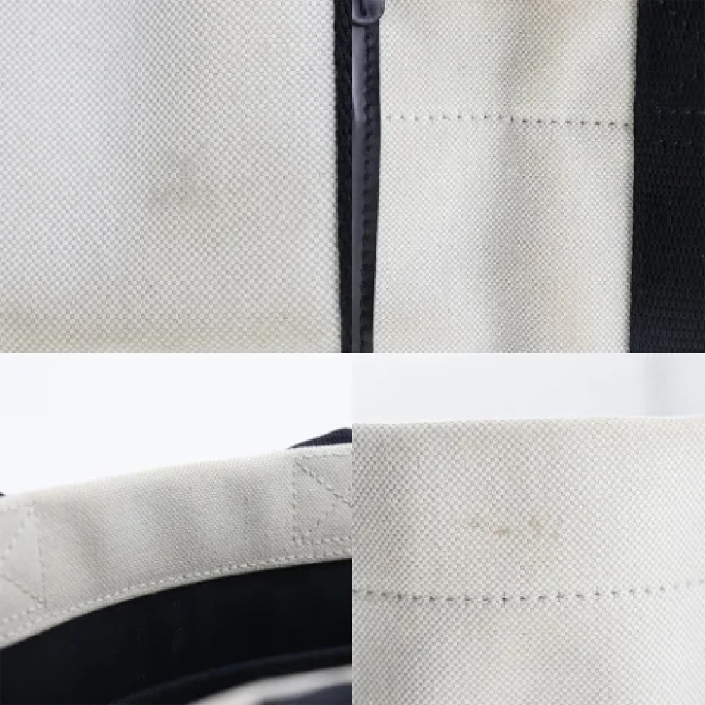 Balenciaga Vintage Pre-owned Canvas shoulder-bags White Dames