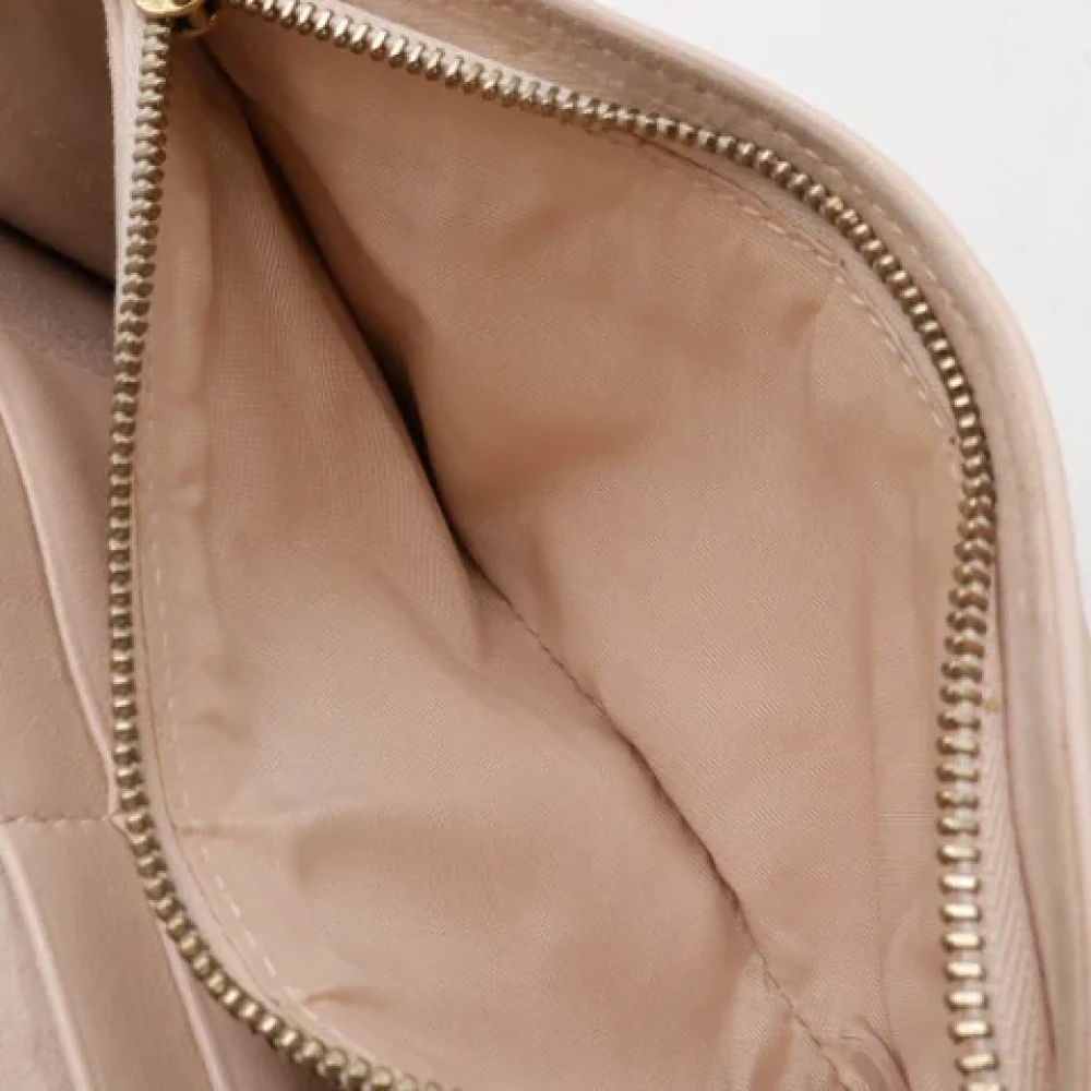 Dior Vintage Pre-owned Leather dior-bags Pink Dames